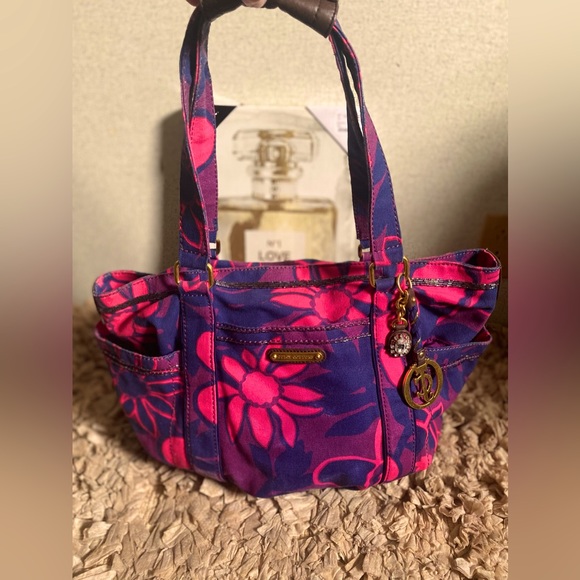 Juicy Couture Bags Vintage Rare Juicy Couture Floral Tote Bag